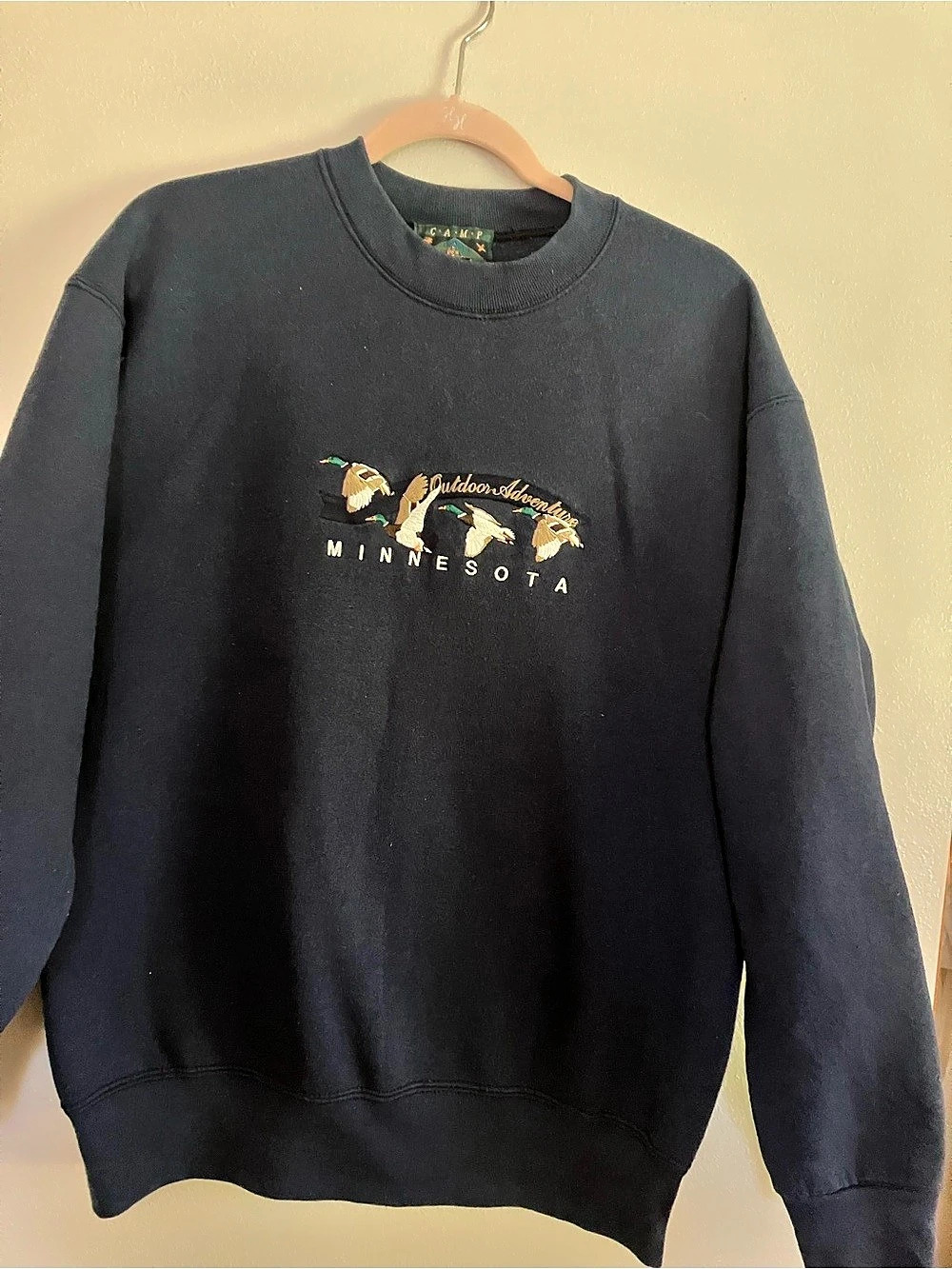 Camp David Minnesota sweatshirt in Black Size Large Like
